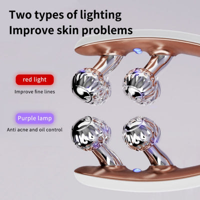 Mifrey Jaw Tension Relief Massager — EMS + RF + Rolling