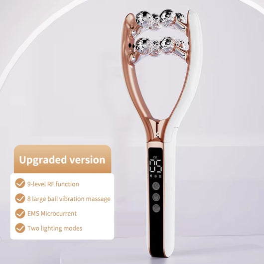 Mifrey Jaw Tension Relief Massager — EMS + RF + Rolling