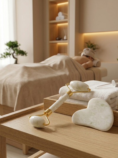 Mifrey White Jade Gua Sha